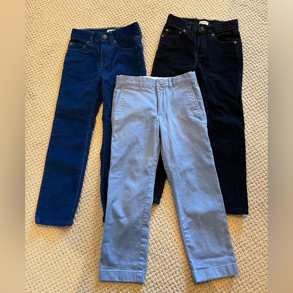 Crewcuts pants and 1 gap lot size 6